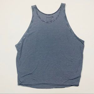 We The Free FP Free People Tank Top Navy Stripes